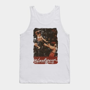 Bloodsport Championship Poster Tank Top